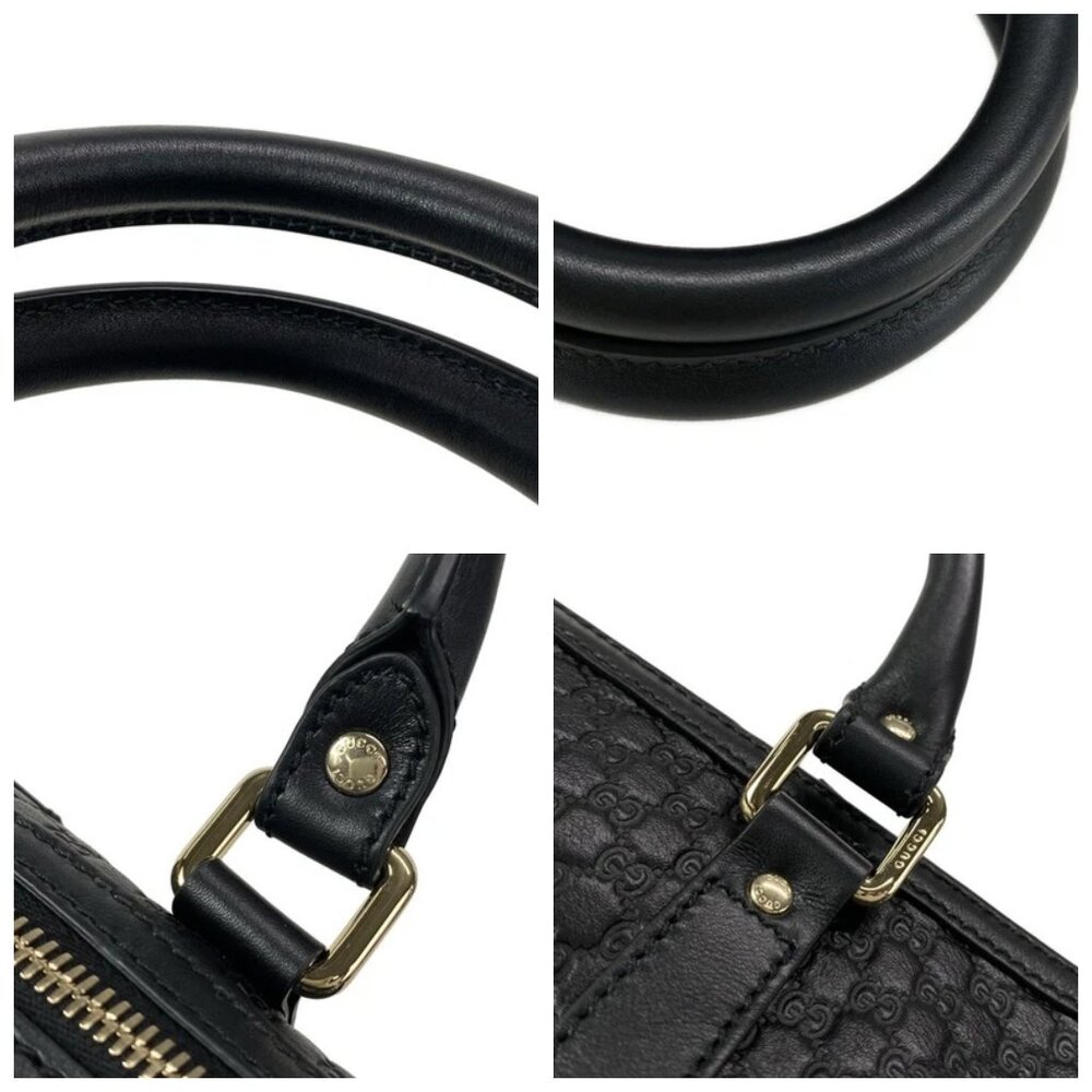 GUCCI Micro Guccissima Black Leather - Handbag 867-072225 - Picture 7 of 14